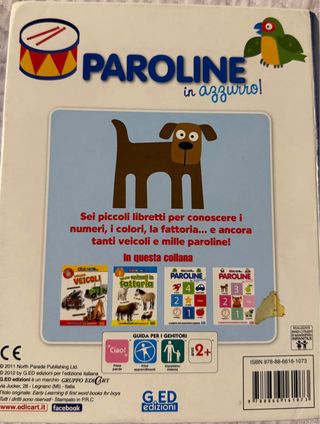 Paroline in azzurro! Ediz. illustrata