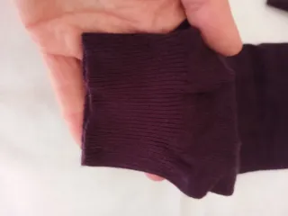 Cardigan viola donna con bottoni e maniche lunghe