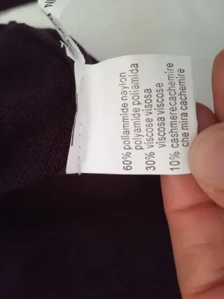 Cardigan viola donna con bottoni e maniche lunghe