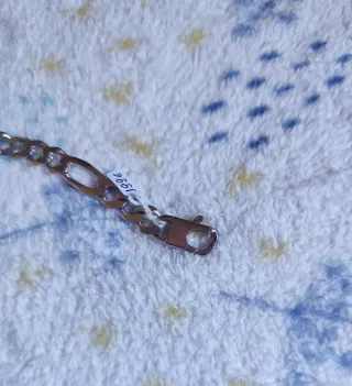 Pulsera de plata 925 maciza con placa 55 gramos