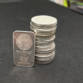 OCASIÓN!! PRECIO REBAJADO Lote de Plata: Barr