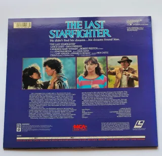 Laserdisc  The Last Starfighter. Extend Play NTSC.