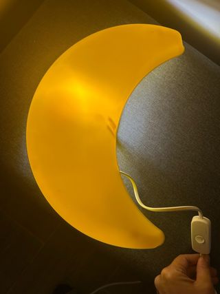 Acogedora Lámpara Luna Amarilla IKEA Måne Vintage
