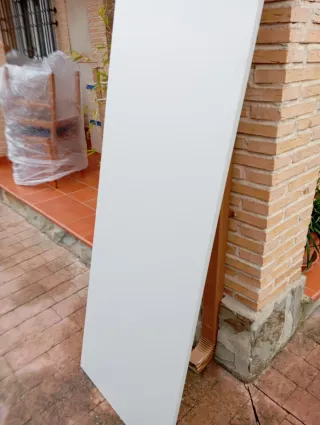 Encimera, tablero de madera.