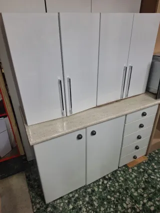 Mueble de Cocina 5 Piezas + Campana