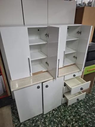 Mueble de Cocina 5 Piezas + Campana