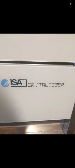 Congelador Isa Tower Cristal