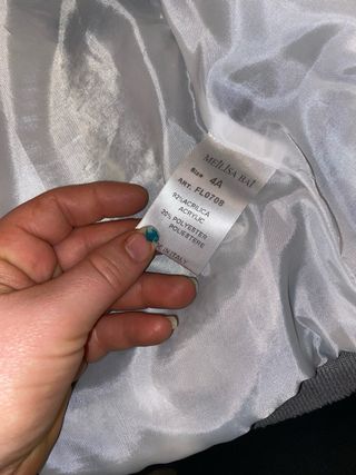 Pelliccia bambina Taglia 4 anni