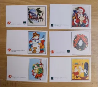 Biglietti Segnapacchi regali Natale