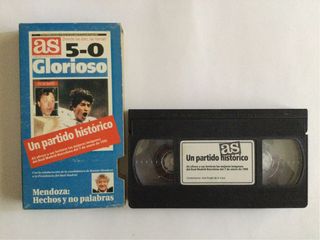 4 VHS Fútbol Real Madrid ,F.C Barcelona