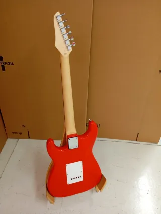 Guitarra Eléctrica Roja Tipo Stratocaster