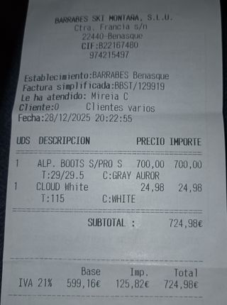 Botas Salomon S/Pro Supra Dual BOA 130 29/29.5