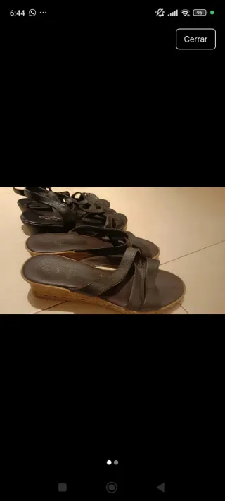 2 Pares Sandalias Verano Mujer