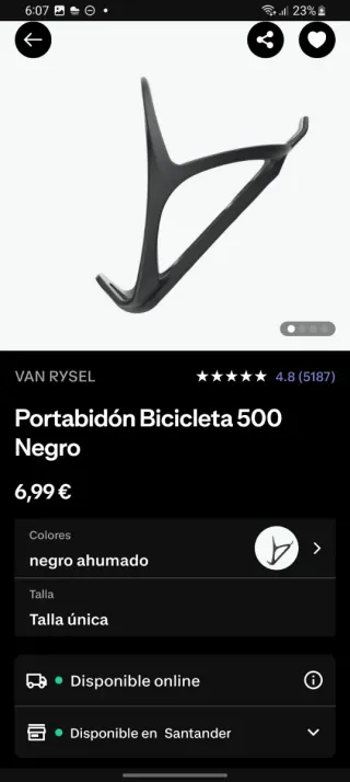 Bicicleta MTB Rockrider 520 talla L + ACCESORIOS