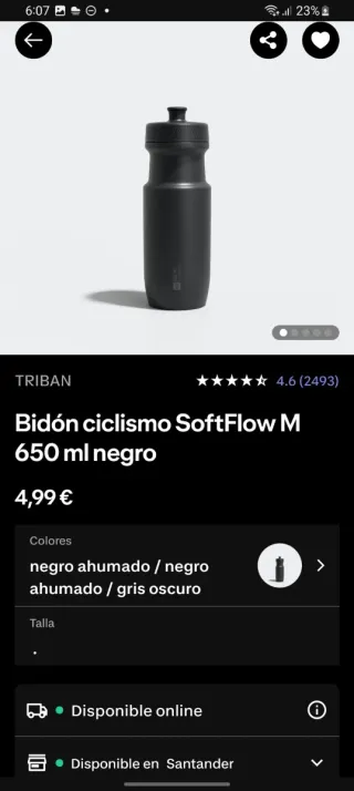 Bicicleta MTB Rockrider 520 talla L + ACCESORIOS