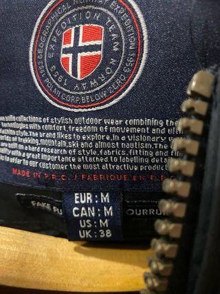 Chaqueta Geographical Norway Azul