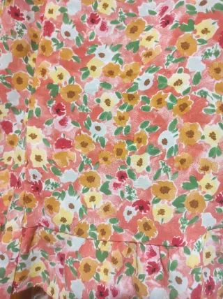 Falda pantalón estampado floral S