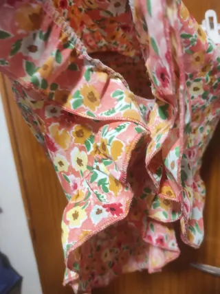 Falda pantalón estampado floral S