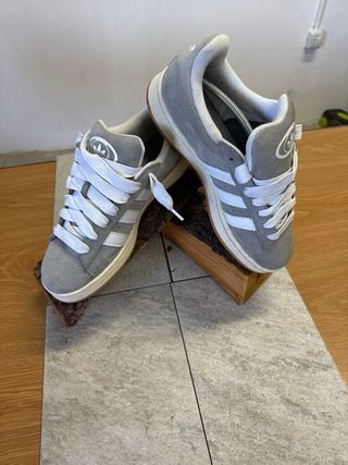 Scarpe Adidas Campus Grigie Bianche