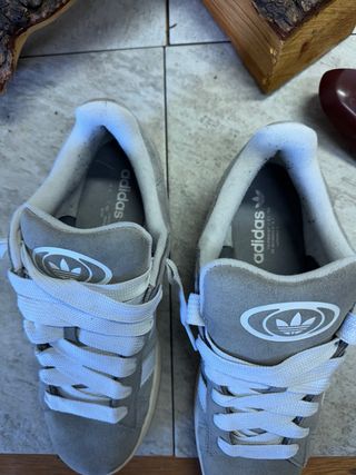 Scarpe Adidas Campus Grigie Bianche