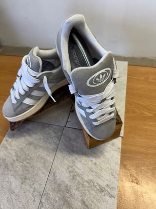Scarpe Adidas Campus Grigie Bianche