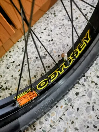 Rueda Trasera Odyssey Hazard Titanio BMX