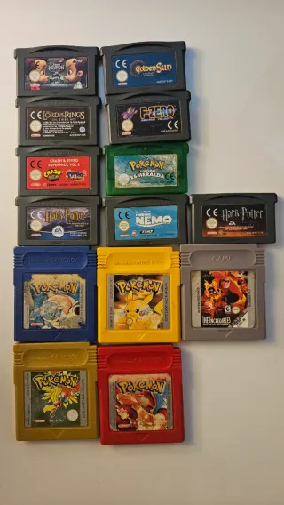 Juegos Game Boy Advance y Game Boy