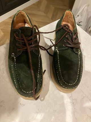 Sebago Zapatos Verde Oscuro