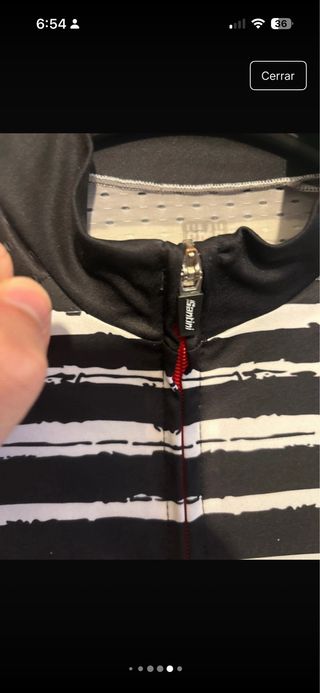 Maillot Ciclismo Santini Rayas