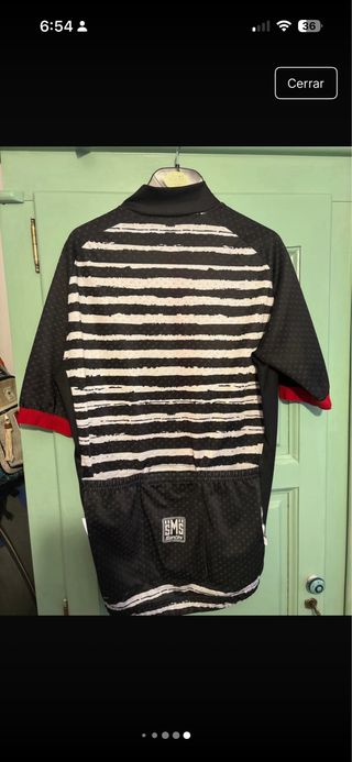 Maillot Ciclismo Santini Rayas