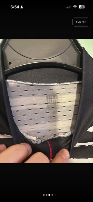 Maillot Ciclismo Santini Rayas