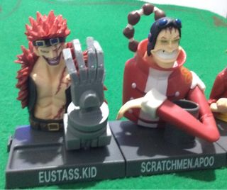 ONE PIECE COLECCION COMPLETA DE GASHAPONES DE CAFE