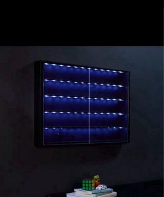Vitrina Lego Minifiguras star wars etc con Leds