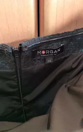 Vestido fiesta Morgan azul brillante