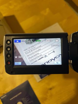 Videocámara Sony HDR-CX106E HD AVCHD