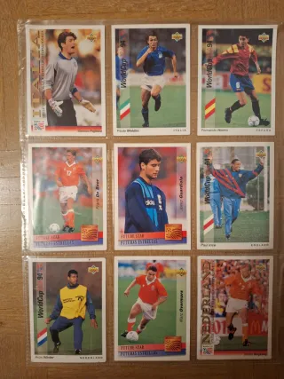 Cromos de fútbol vintage