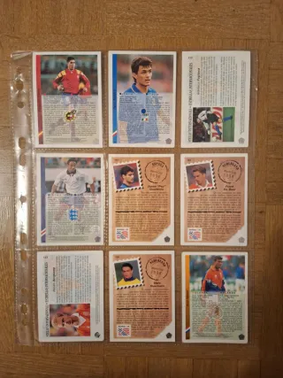 Cromos de fútbol vintage