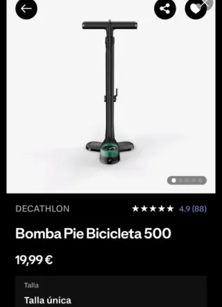 Bicicleta MTB Rockrider 120 Talla S