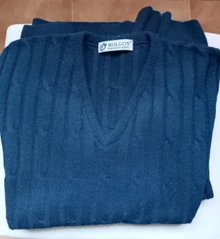 Jersey Molgoy Azul Hombre talla 52 (M-L)