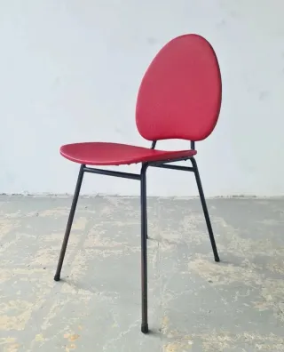 Silla CABRI de JACQUES HITIER. Francia, 50.