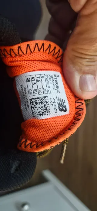 New Balance Gore-Tex Zapatillas Negras Naranja