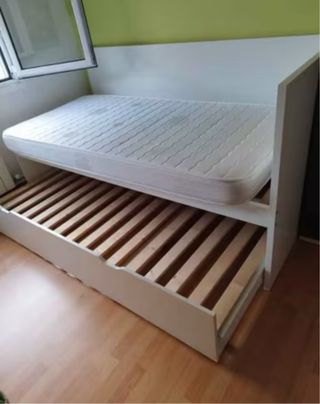 Cama nido Ikea blanca