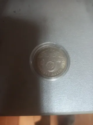 Moneda 5 Reichmark Plata 1936