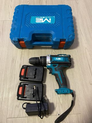 Taladro Eléctrico con Batería y Accesorios