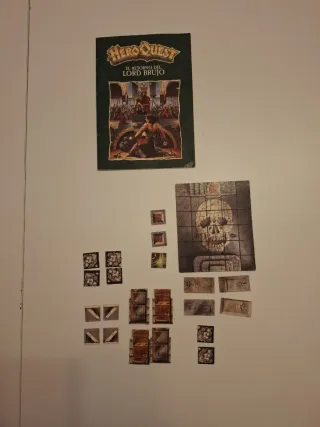 Heroquest El Retorno del Lord Brujo Incompleto