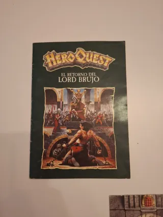 Heroquest El Retorno del Lord Brujo Incompleto
