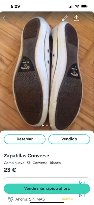 Zapatillas Converse Blancas