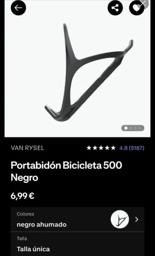 Bicicleta de montaña Rockrider 520 talla L