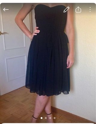 Vestido de fiesta negro