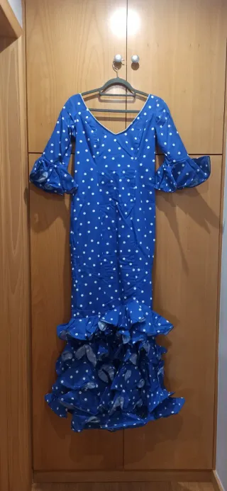 Vestido Flamenca Lunares Talla S